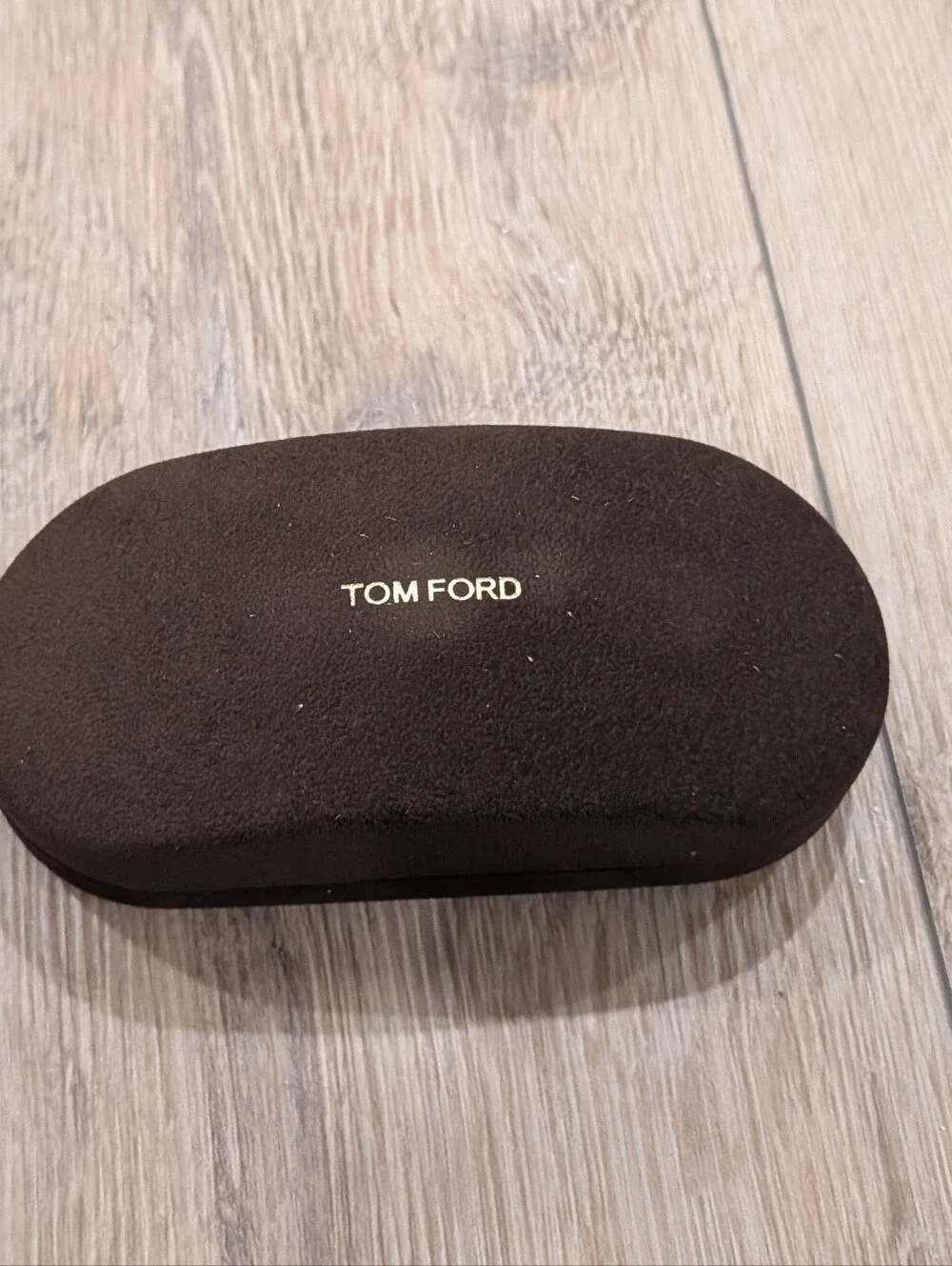 $465 Mens Authentic TOM FORD Prescott 60mm Square Sunglasses Dark Havana/Amber